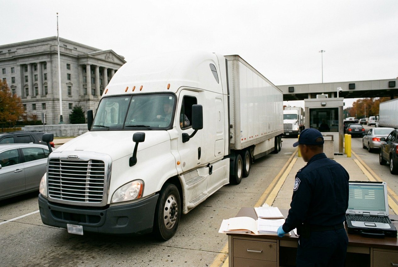 CBP Will Test Electronic Export Manifests for Truck Cargo Starting Oct. 23
