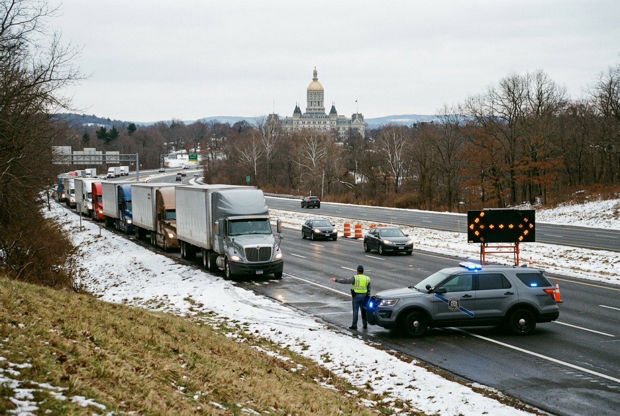 Connecticut Raises Fine for Ignoring Emergency Road Closures