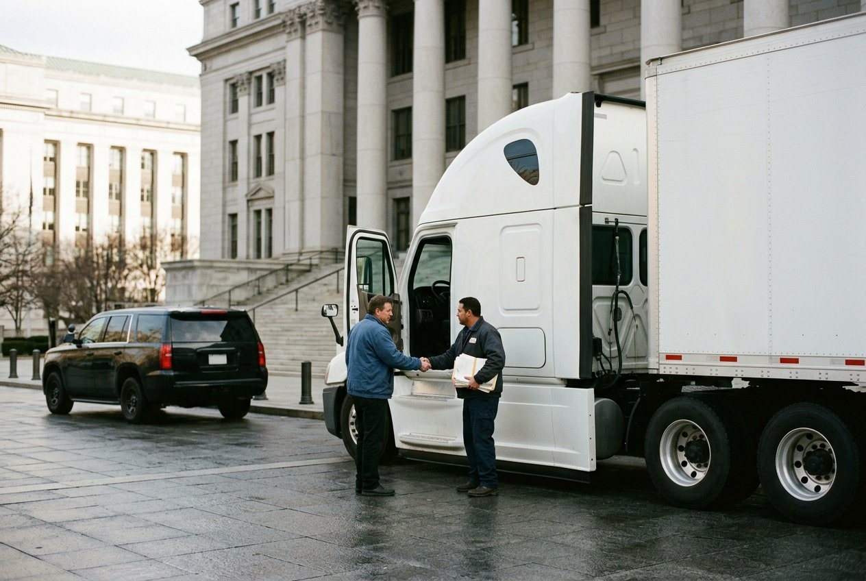 FMCSA Reinstates CDL School Pulled Over English Proficiency