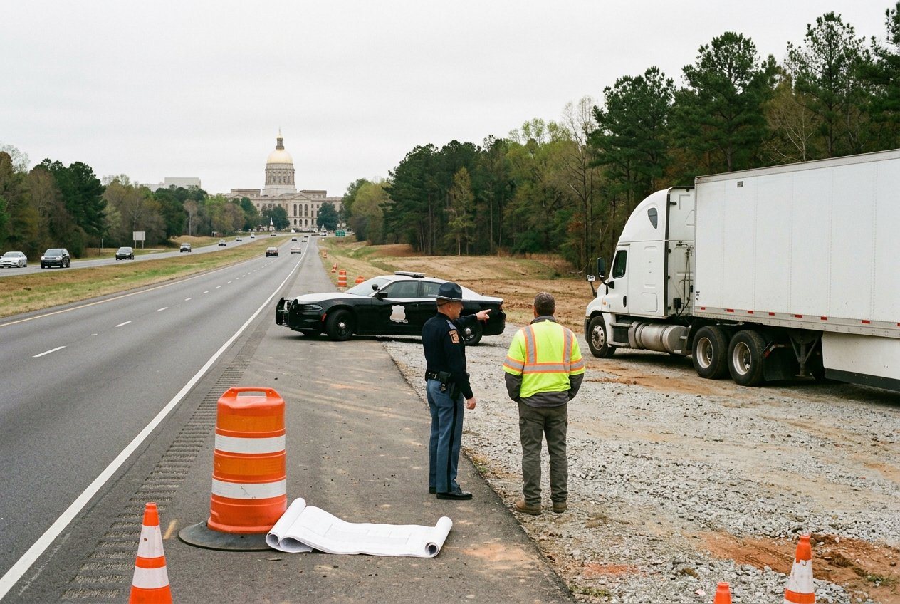 Georgia Senators Announce $25M for Truck Parking Projects