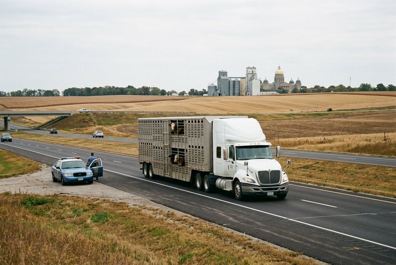 Iowa Widens Dyed-Diesel Penalty Pause to Livestock Haulers