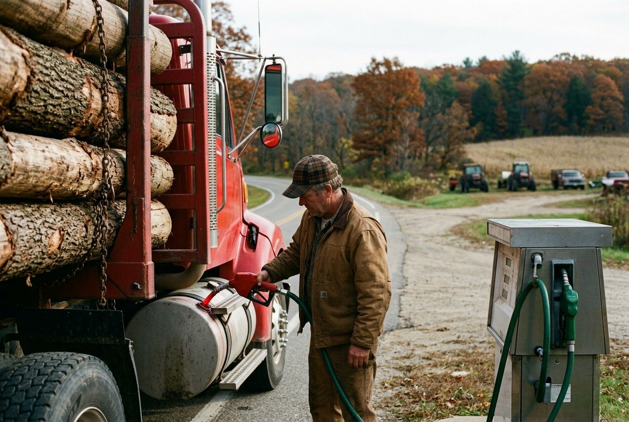 Michigan Lets Farm, Logging Trucks Run Dyed Diesel On-Road